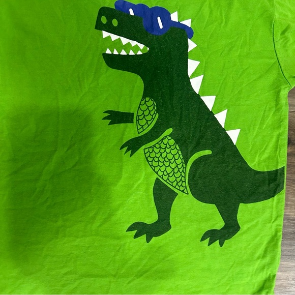 Green Dino Graphic Baby Tee - Picture 3 of 5